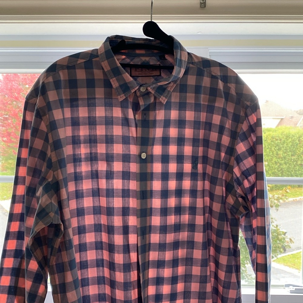 Thomas Pink Casual Shirt Large